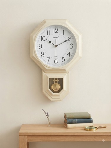 Mebus quarz wand pendeluhr - quarz, wand-pendeluhr