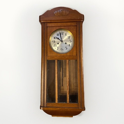 Vintage pendeluhr wanduhr - vintage-pendeluhr, mit