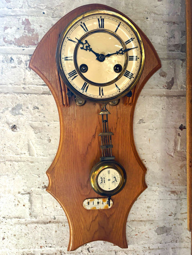 Mechanische wanduhr mit - wanduhr,