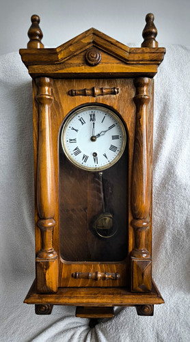 Rechteckige holz wanduhr - rechteckige,