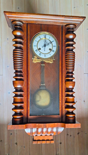 Drgm mechanische wanduhr holz - mechanische,