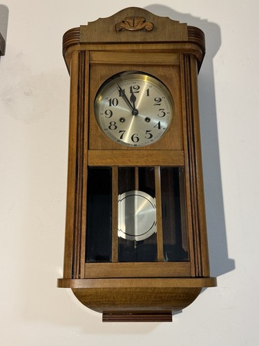 Wanduhr holz regulator antike - holz,