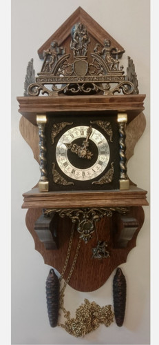 Mechanische wanduhr mit - wanduhr,