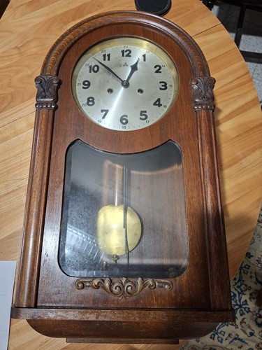 Alte alpina pendeluhr - pendeluhr, wanduhr