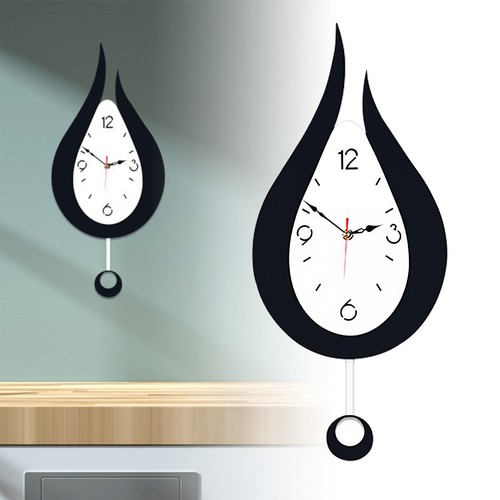 Designer wanduhr acryl - wanduhr,