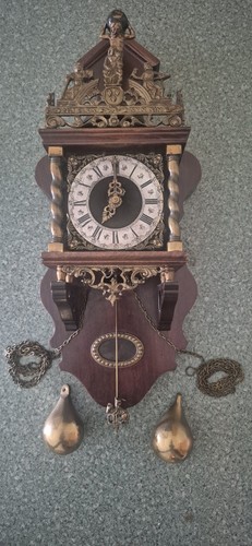 Antike zaanse clock uhr - antike,