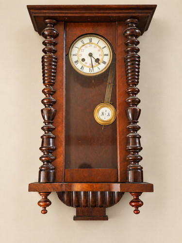 Alte wanduhr pendeluhr holz - alte,