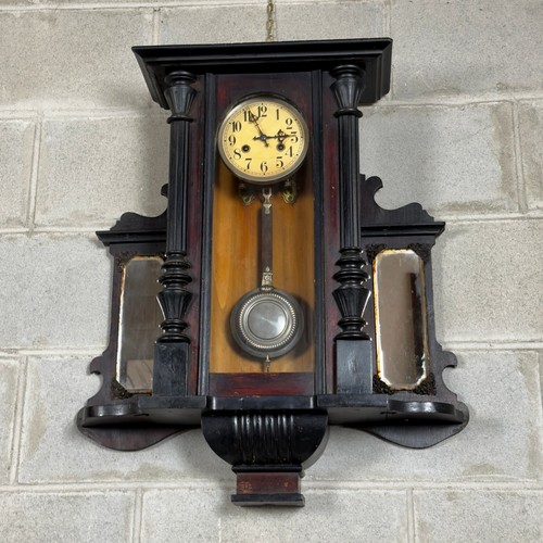 Antiker pendelwanduhr holz - antiker,