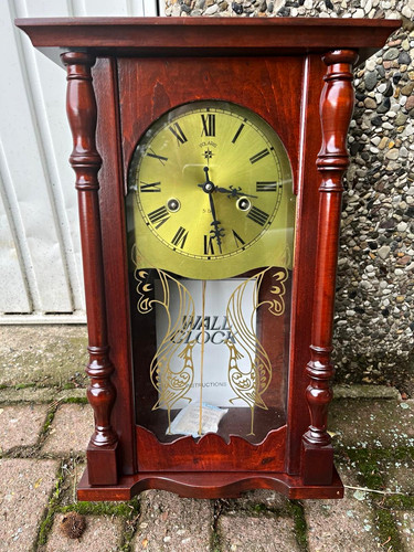 Polaris wanduhr holz braun - polaris,