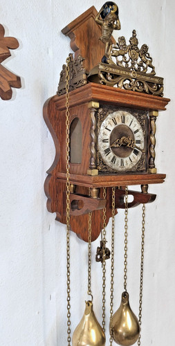 Alte wanduhr weltkugel - alte,