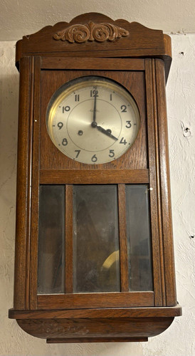 Mauthe holz wanduhr mit - mauthe,