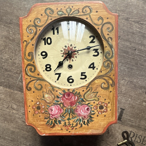 Junghans wanduhr holz landhaus - wanduhr,