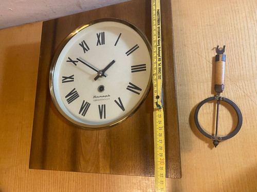 Vintage wanduhr 60er 70er - vintage,