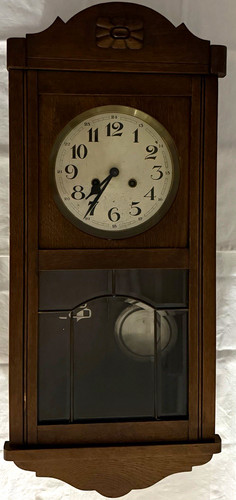Mechanische holz wanduhr - mechanische, holz-wanduhr