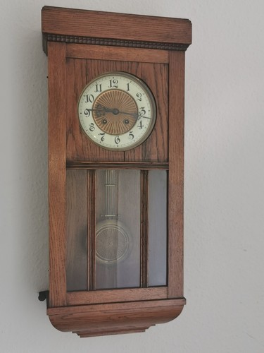 Wanduhr jugendstil - wanduhr, ,