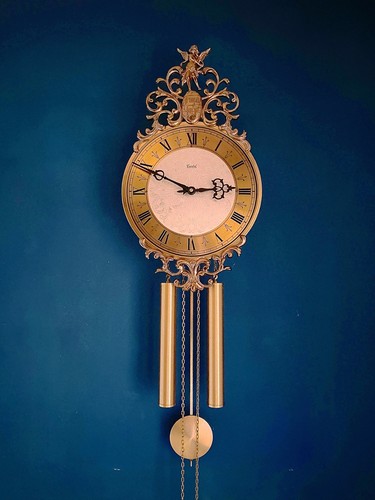 Hermle wanduhr messing mit - hermle,