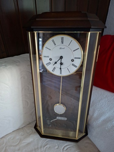 Hermle wanduhr holz mit - holz, pendel