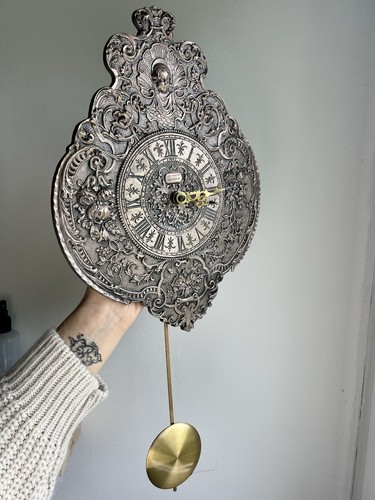 Große kienzle wanduhr barock - große,