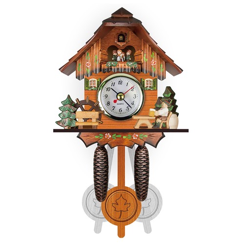 Kuckucksuhr holz retro wanduhr - kuckucksuhr,